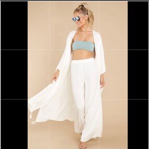 White Kimino & Pant set